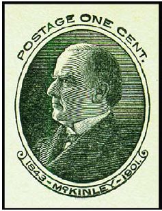 1c McKinley Postal Card