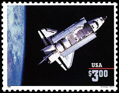 $3.00 Space Shuttle Priority Mail